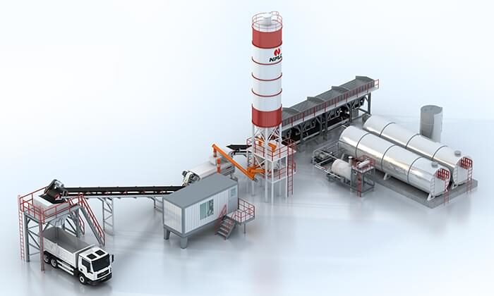 Cold Recycled Asphalt Mixing Plant
