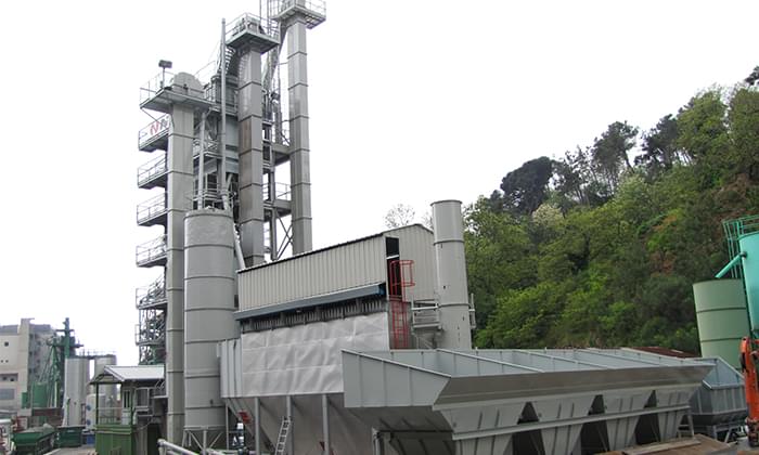 GLB Type Asphalt Mixing Plant of Bottom-mounted HMA Storage Compartment