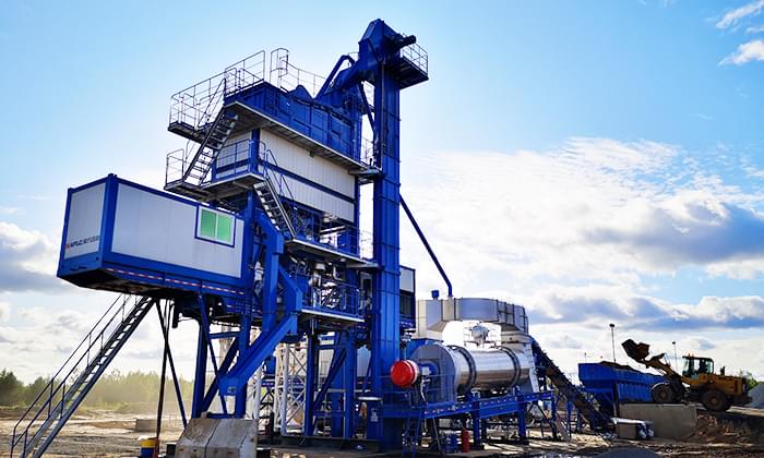 YLB Forced Intermittent Movable Asphalt Mixing Plant